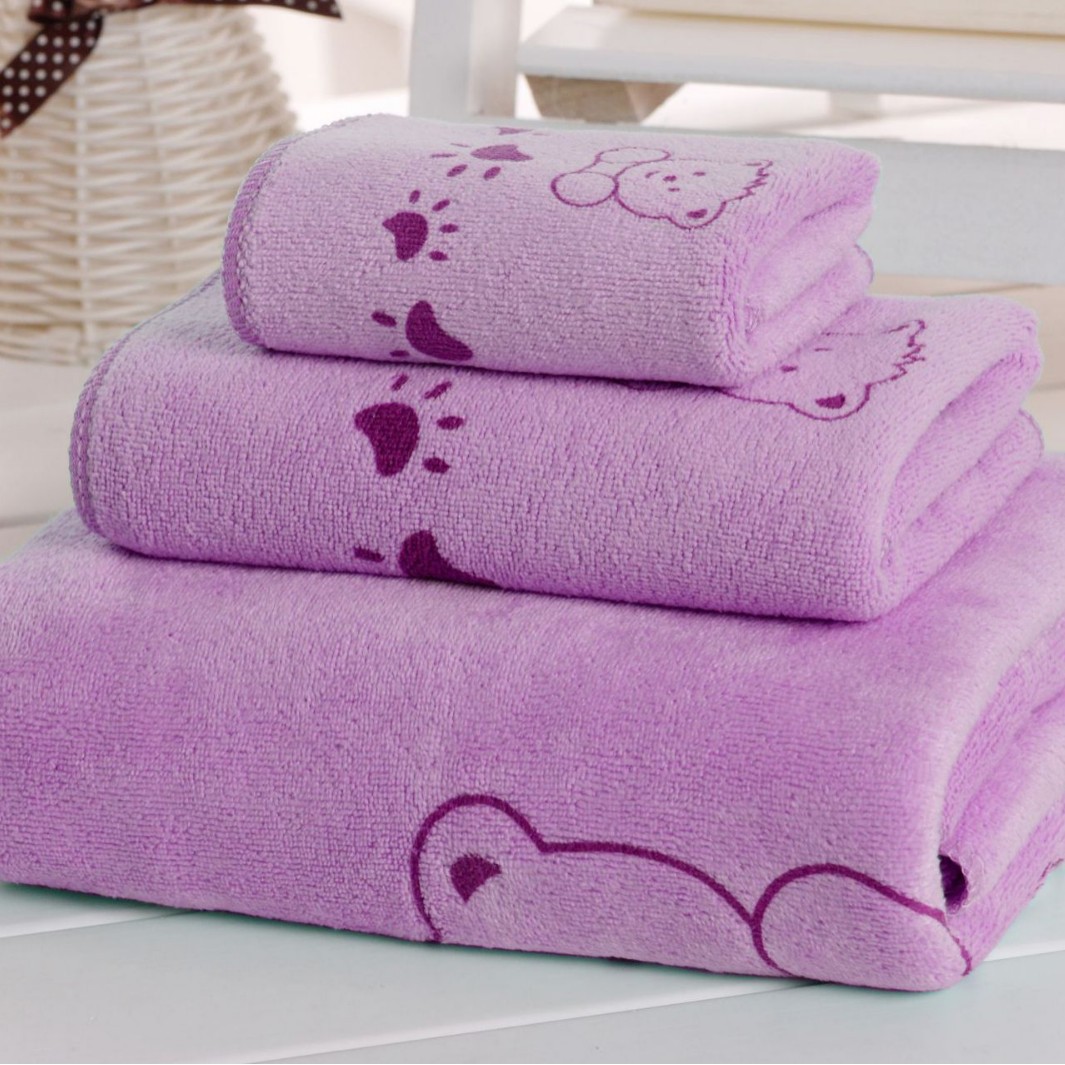 Baby Products For Bathing - 3 قطع مناشف استحمام للأطفال بتصميم