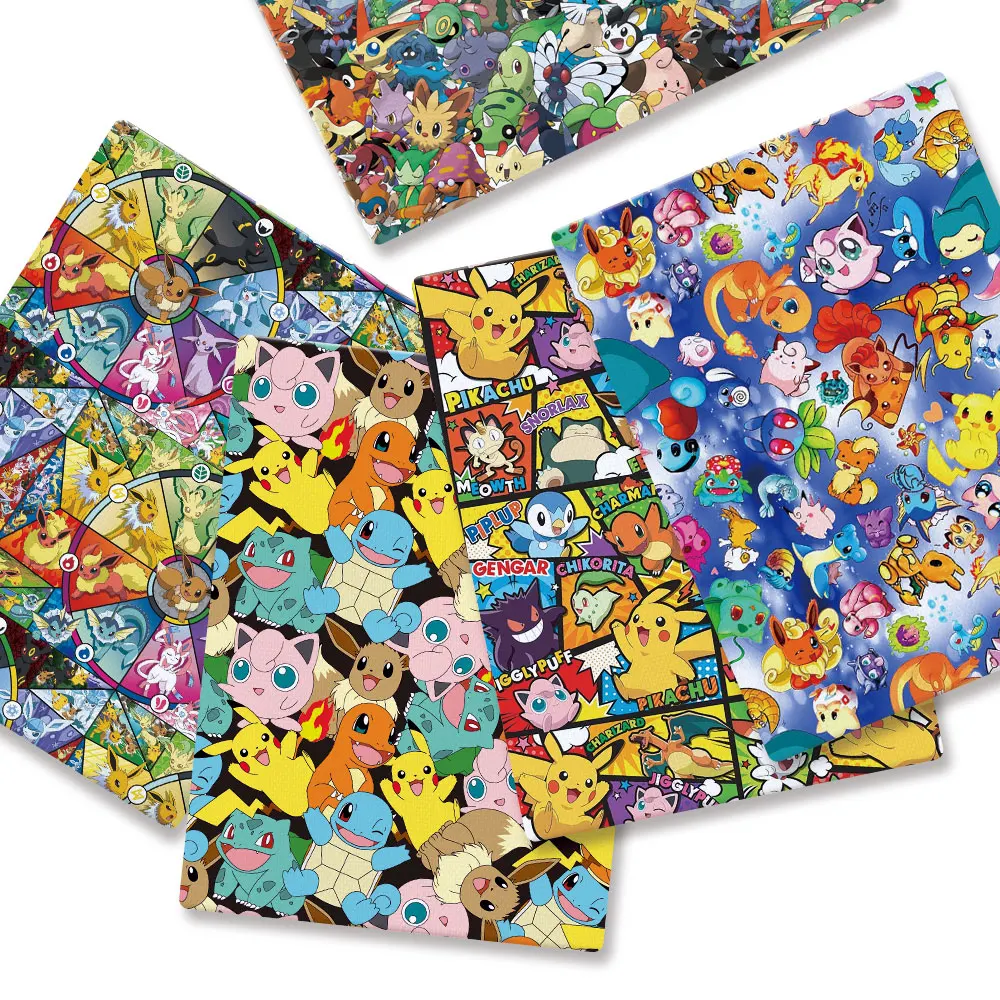 Baby Products For 1 Year Old - البوكيمون الكرتون Fabric140*50 سنتيمتر اليدوية الخياطة