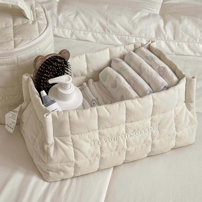 Baby Products Basket - حقيبة تخزين حفاضات الأطفال على الطراز