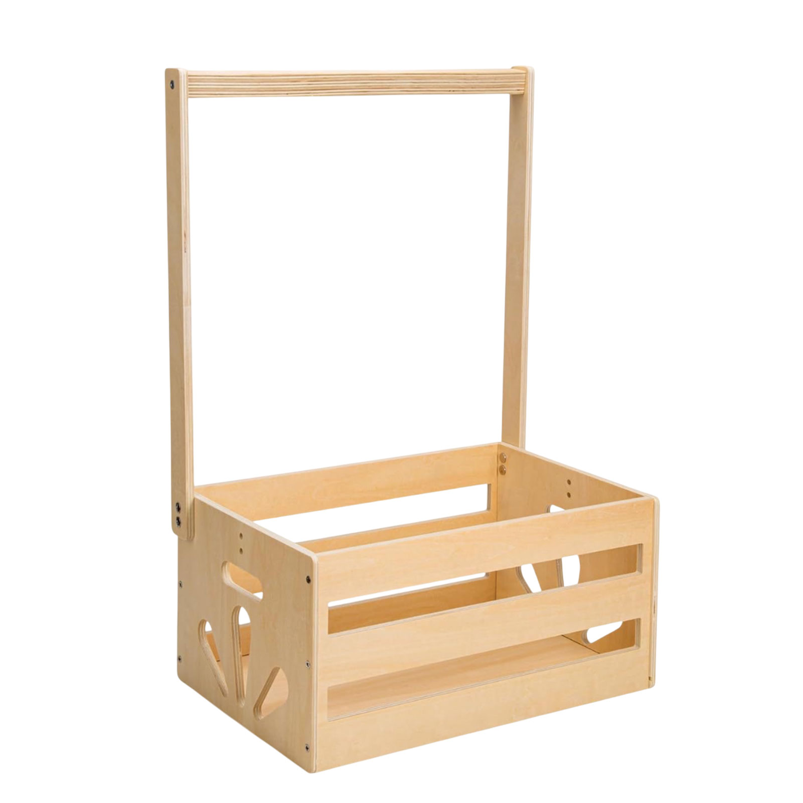 Baby Products Basket - 2025 سلة تخزين منتجات الأطفال الخشبية