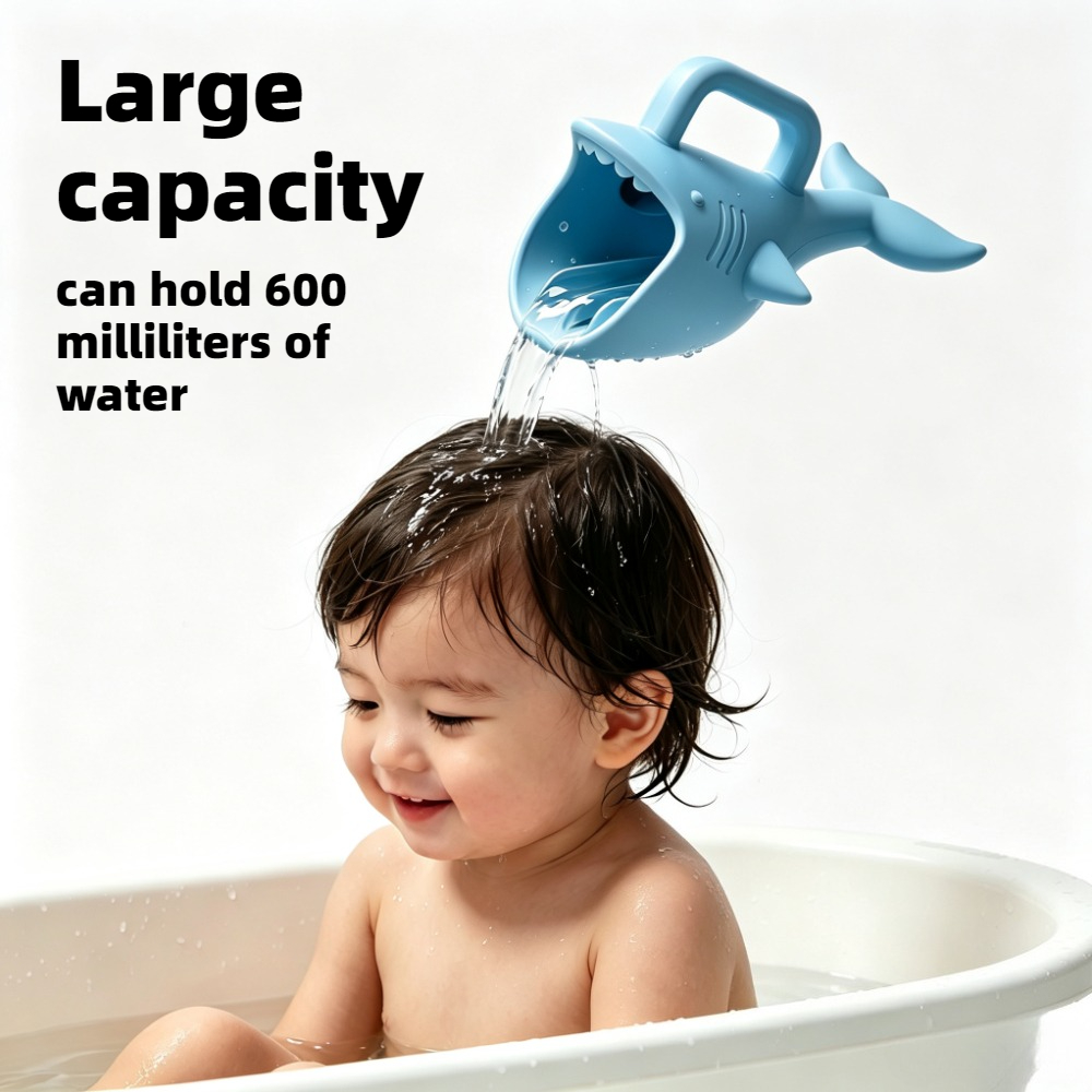 كوب شطف سيليكوني على شكل سمكة  - مراجعة Baby Products For Bathing وسعره