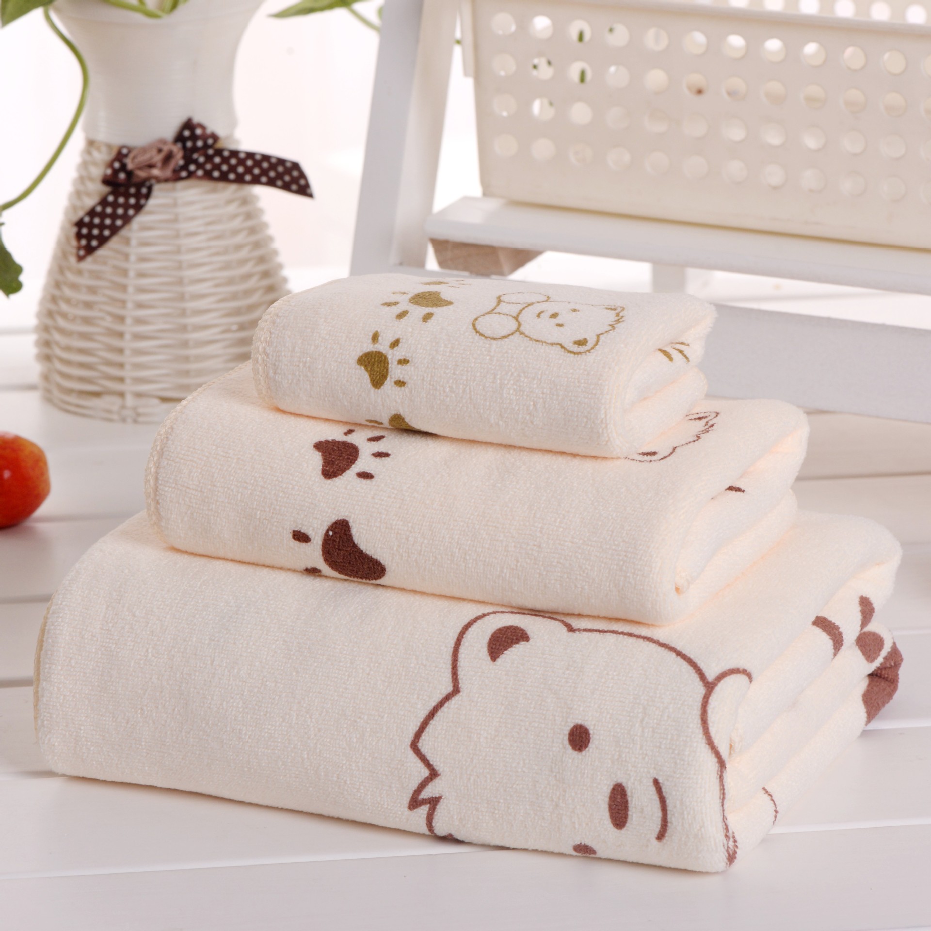 3 قطع مناشف استحمام للأطفال بت - مراجعة Baby Products For Bathing وسعره
