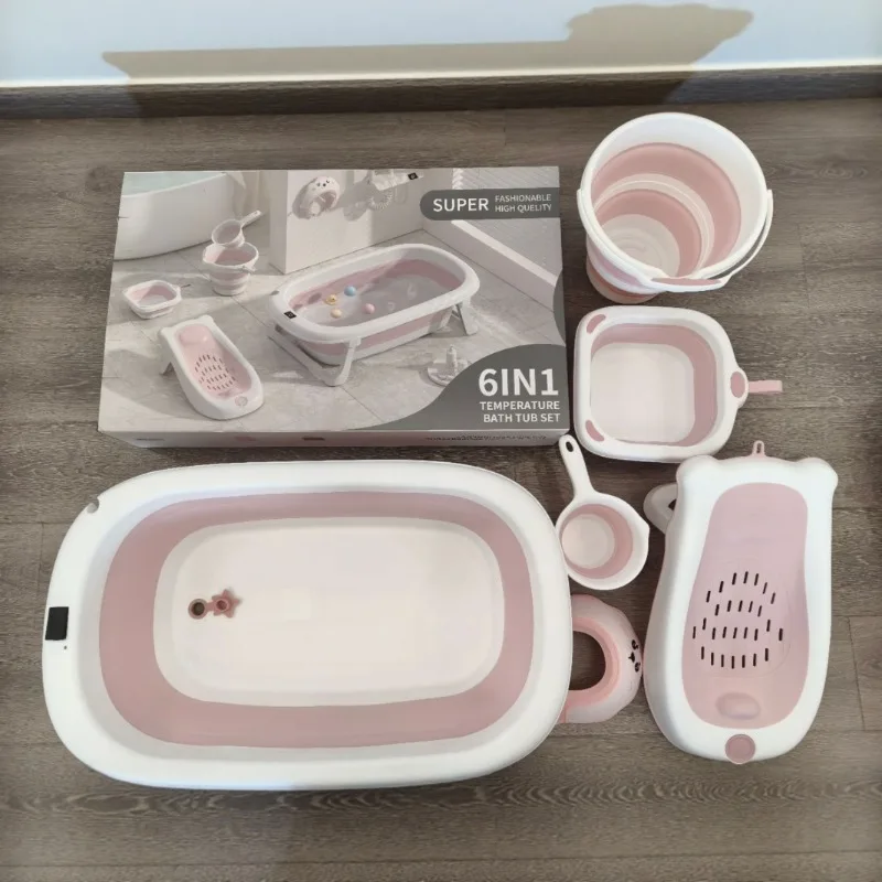 مجموعة حمام الطفل، قابلة للطي  - مراجعة Baby Products For Bathing وسعره