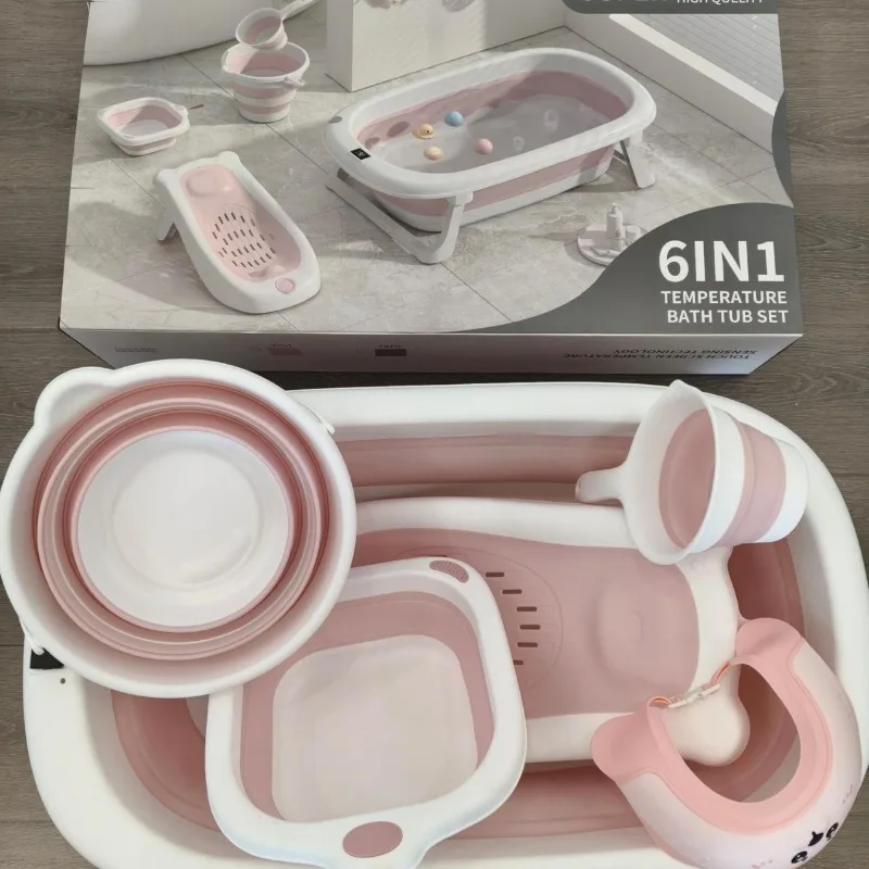 مجموعة حمام الطفل، قابلة للطي  - مراجعة Baby Products For Bathing وسعره