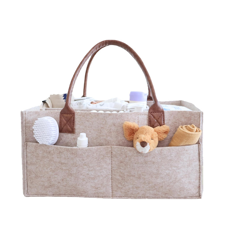سلة تخزين من اللباد لغرفة الأط - مراجعة Baby Products Basket وسعره