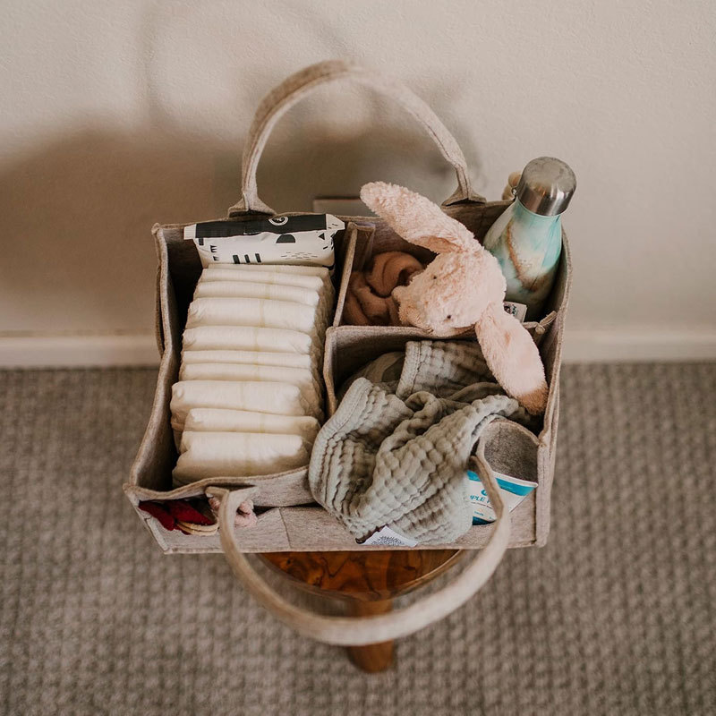 علبة الحفاضات - صندوق تخزين ال - مراجعة Baby Products Basket وسعره