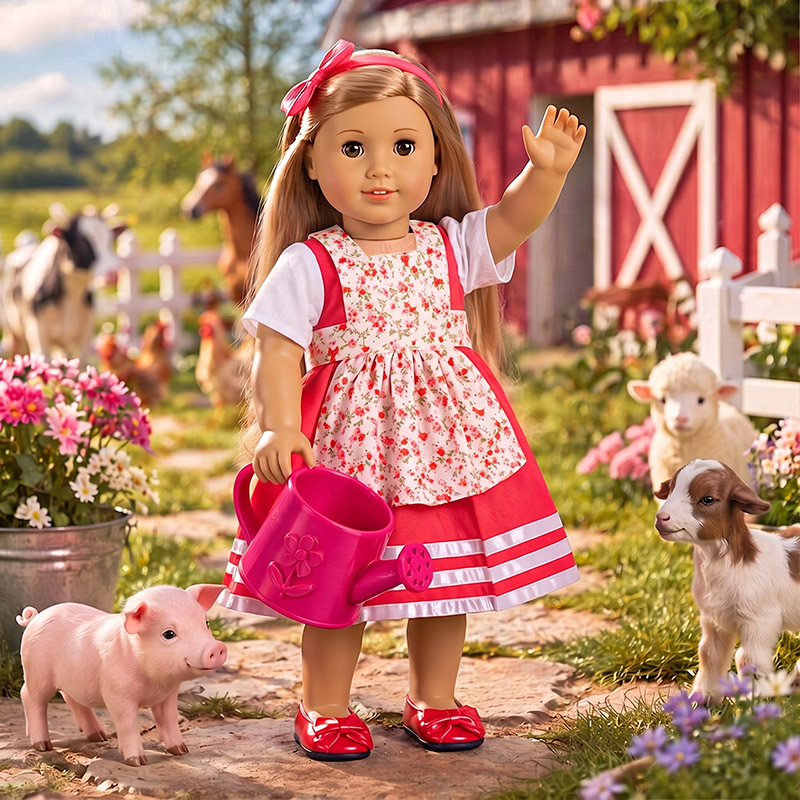 دمية أمريكية بطول 18 بوصة وملح - مراجعة Baby Products Resale وسعره