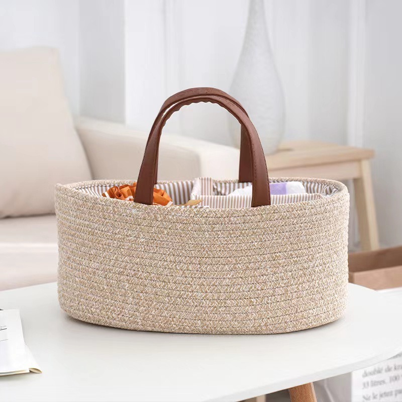 طوي حفاضات العلبة تنظيم القطن  - مراجعة Baby Products Basket وسعره